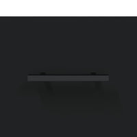 Scarpiera Nera 30x35x105 cm in Legno Multistrato 829701