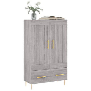 vidaXL Credenza Grigio Sonoma 69,5x31x115 cm in Legno Multistrato