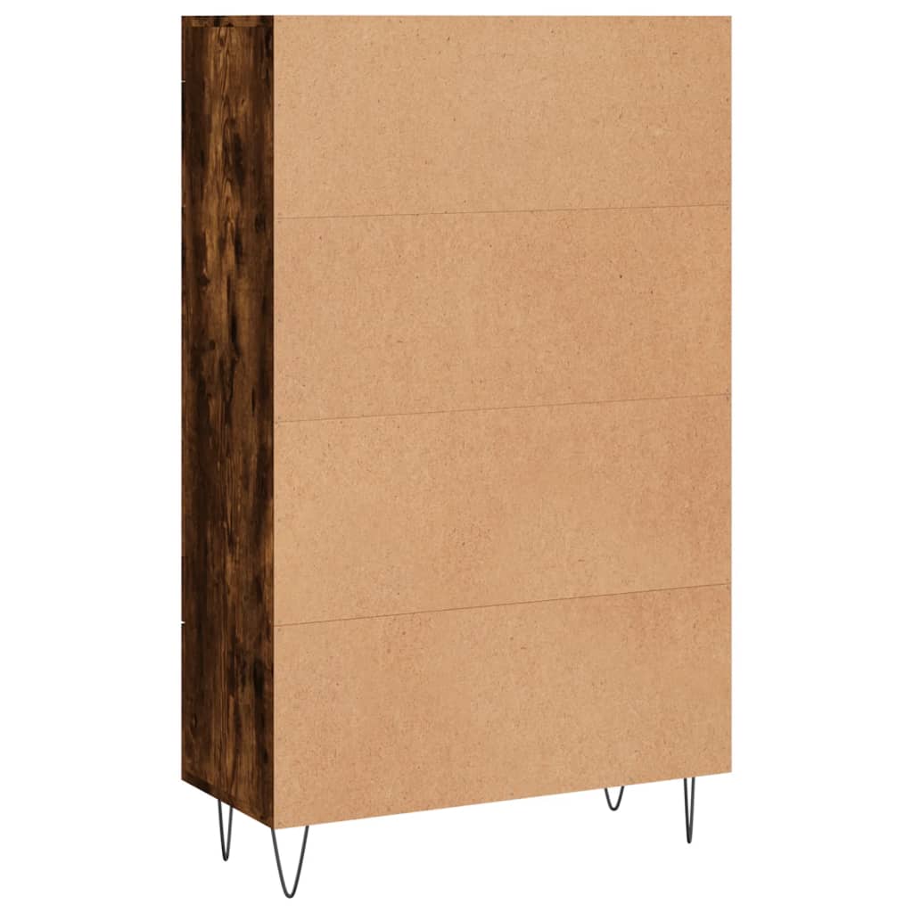 Credenza Rovere Fumo 69,5x31x115 cm in Legno Multistrato 830321