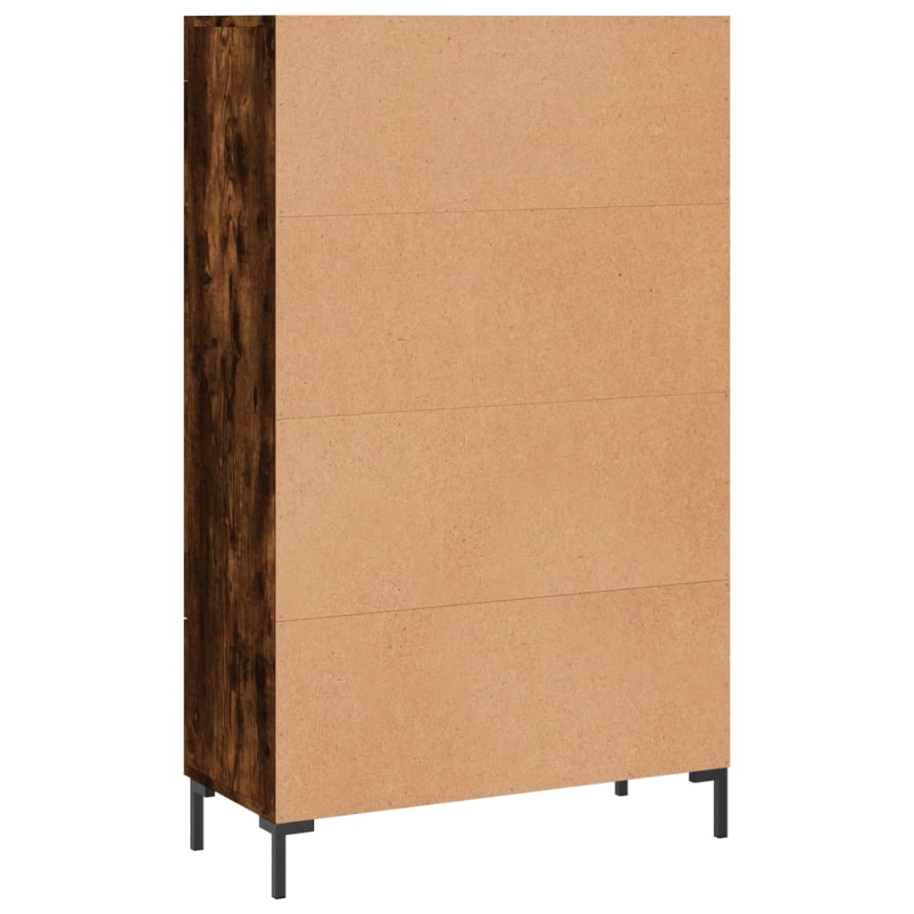 Credenza Rovere Fumo 69,5x31x115 cm in Legno Multistrato 830329