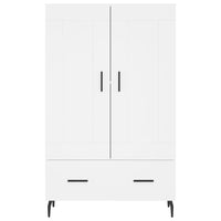 Credenza Bianca 69,5x31x115 cm in Legno Multistrato 830340