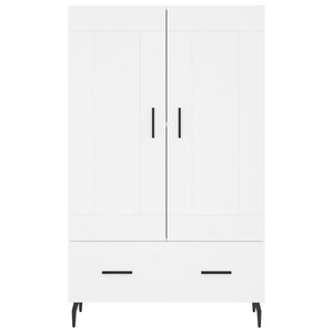 Credenza Bianca 69,5x31x115 cm in Legno Multistrato 830340