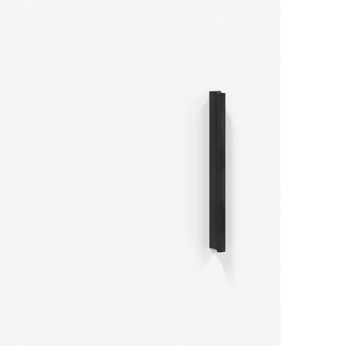 Credenza Bianca 69,5x31x115 cm in Legno Multistrato 830340