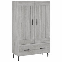 vidaXL Credenza Grigio Sonoma 69,5x31x115 cm in Legno Multistrato
