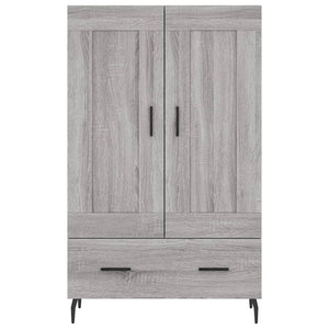 vidaXL Credenza Grigio Sonoma 69,5x31x115 cm in Legno Multistrato