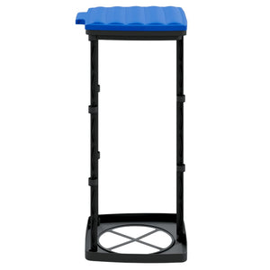Porta Sacchi Spazzatura 2 pz Nero e Blu 60 L in PP 154979