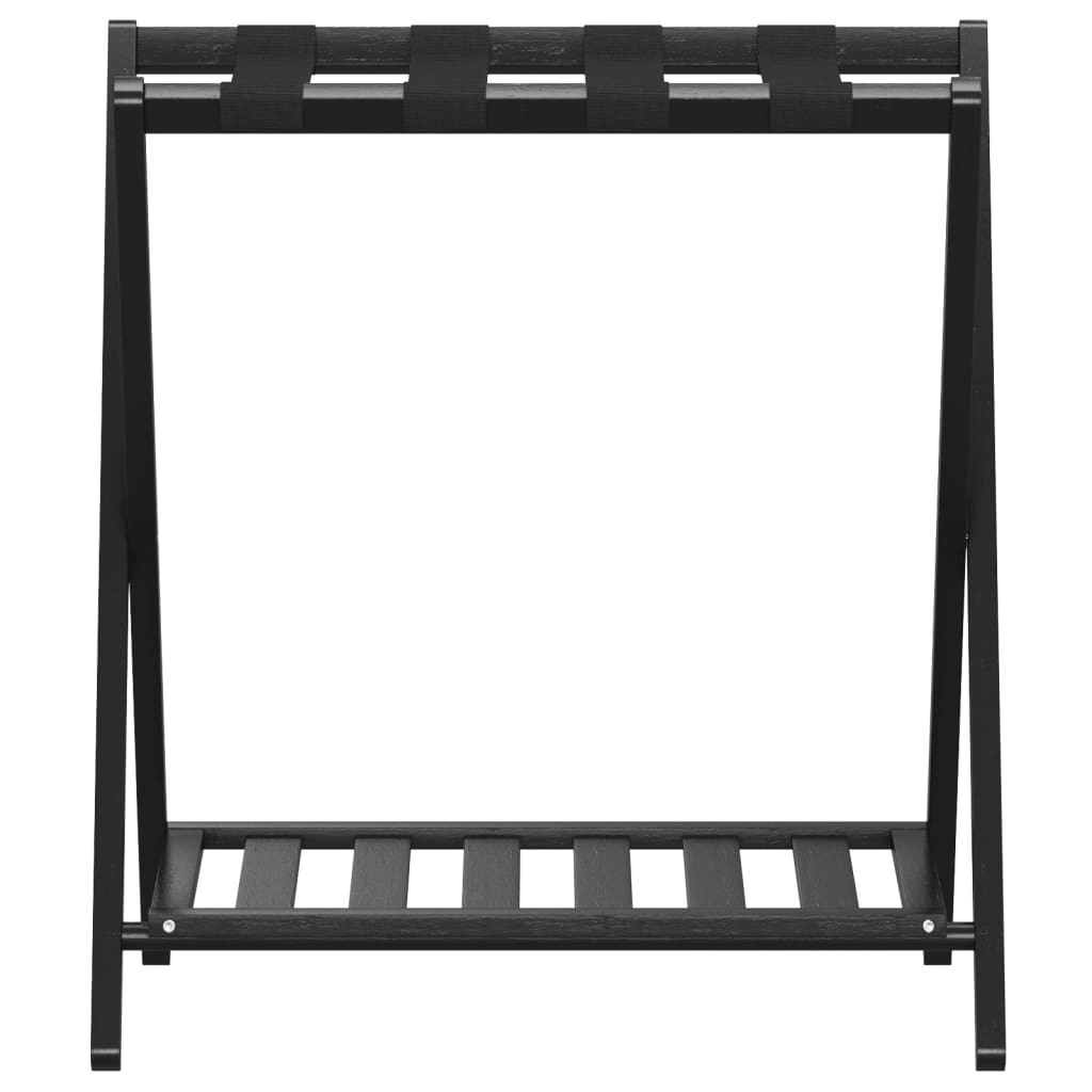 Portabagagli Nero 68x38x58 cm in BambÃ¹cod mxl 94309