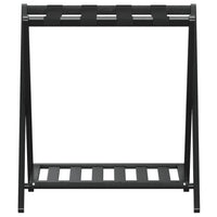 Portabagagli Nero 68x38x58 cm in BambÃ¹cod mxl 94309