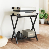 Portabagagli Nero 68x38x58 cm in BambÃ¹cod mxl 94309