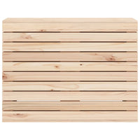 Cesto per Bucato 88,5x44x66 cm Legno Massello Pino 832319