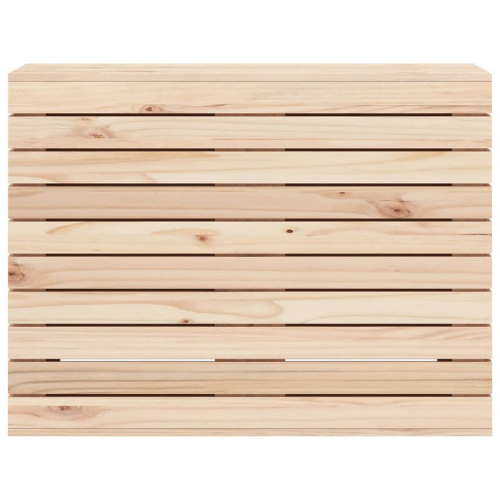 Cesto per Bucato 88,5x44x66 cm Legno Massello Pino 832319