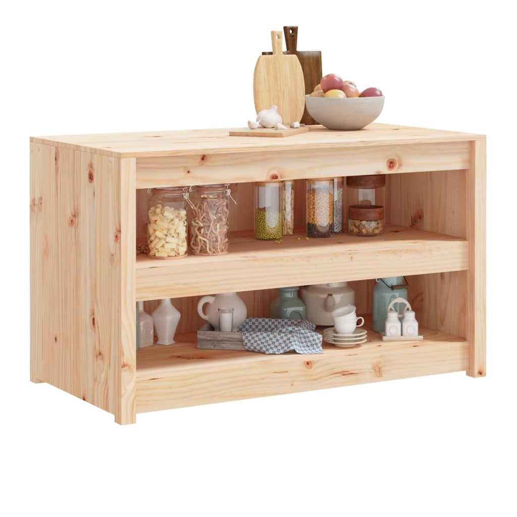 Mobile da Cucina da Esterno 106x55x64 cm Legno Massello di Pinocod mxl 83678