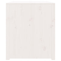 Mobile da Cucina da Esterno Bianco 106x55x64 cm Legno Massello di Pino 832338