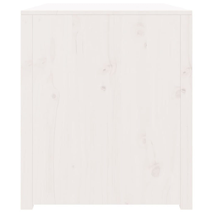 Mobile da Cucina da Esterno Bianco 106x55x64 cm Legno Massello di Pino 832338