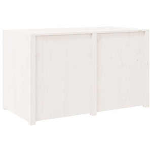 Mobile da Cucina da Esterno Bianco 106x55x64 cm Legno Massello di Pino 832338