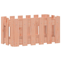 Fioriera Giardino Design Recinzione 60x30x30cm Massello Douglas