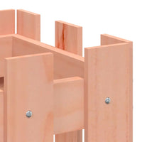 Fioriera Giardino Design Recinzione-Vaso da Esterno-Contenitore per Piante 60x30x30cm Massello Douglas