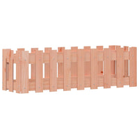 Fioriera Rialzata Giardino Recinzione-Vaso da giardino 100x30x30cm Legno Douglas