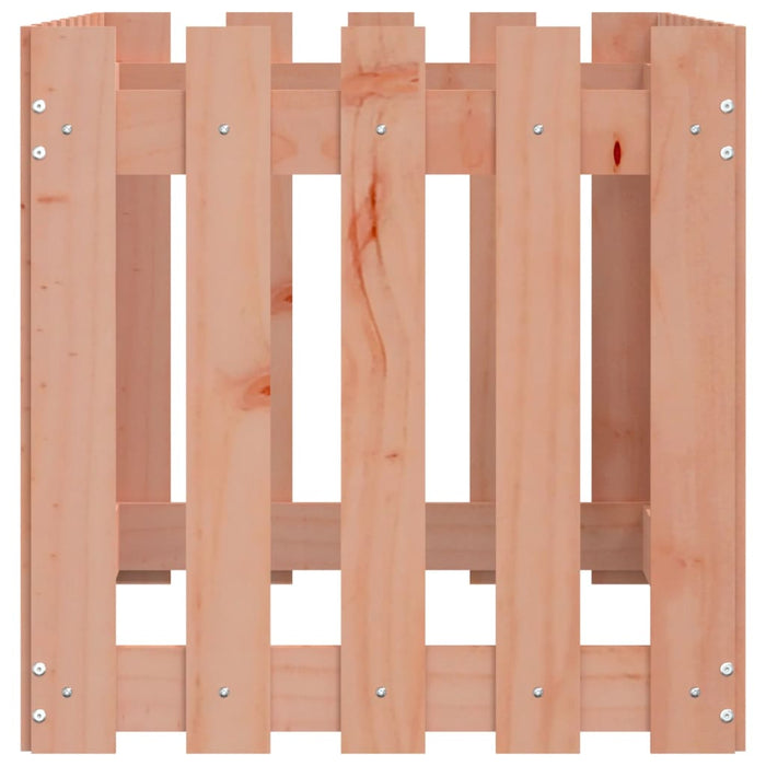 Fioriera Rialzata Giardino-Vaso da Esterno-Supporto per Vaso Recinzione 100x50x50cm Legno Douglas
