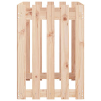 Fioriera Rialzata da Giardino a Recinzione 100x50x50 cm in Pino 832482