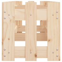Fioriera Rialzata Giardino a Recinzione 200x30x30cm Legno Pino 832502