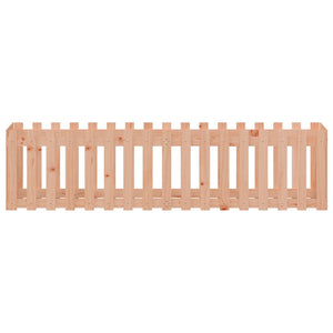 Fioriera da Giardino-Vaso da Esterno-Contenitore per Piante Recinzione 200x50x50cm Massello Douglas