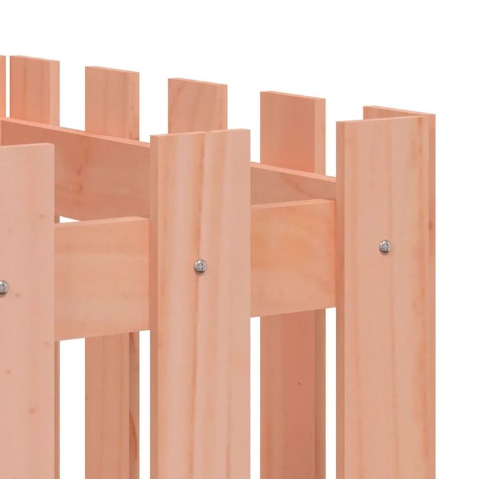 Fioriera da Giardino-Vaso da Esterno-Contenitore per Piante Recinzione 200x50x50cm Massello Douglas