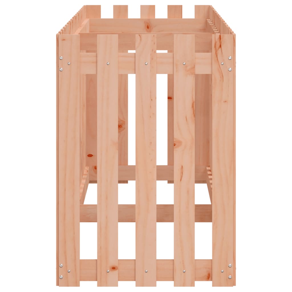 Fioriera Rialzata Giardino-Vaso da Esterno-Supporto per Vaso Recinzione 200x50x70cm Legno Douglas