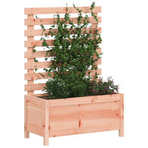 Fioriera Giardino con Rastrelliera 79x39,5x114cm Legno Douglascod mxl 83700