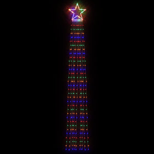 Illuminazione per Albero di Natale 320 LED-Luci decorative natalizie Colorato 375 cm