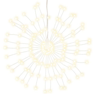 Illuminazione di Natale Galassia 140 LED Bianco Caldo 17 cm