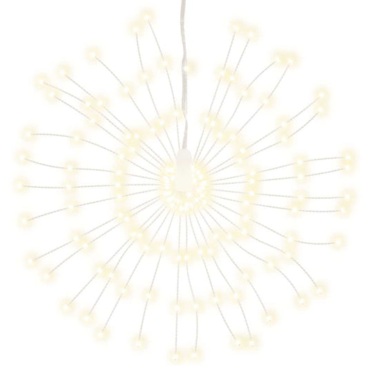 Illuminazione di Natale Galassia 140 LED Bianco Caldo 17 cm
