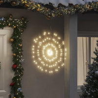 Illuminazione di Natale Galassia 140 LED Bianco Caldo 17 cm