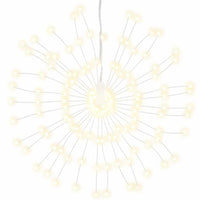 Illuminazioni di Natale Galassia 140 LED-Luci decorative natalizie 4pz Bianco Caldo 17 cm