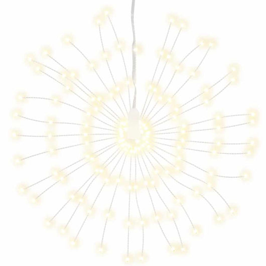 Illuminazioni di Natale Galassia 140 LED-Luci decorative natalizie 4pz Bianco Caldo 17 cm