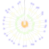 Illuminazione di Natale Galassia 140 LED-Luci decorative natalizie Multicolore 17 cm