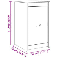 Mobile da Cucina da Esterno in Legno Massello di Douglas 3196154