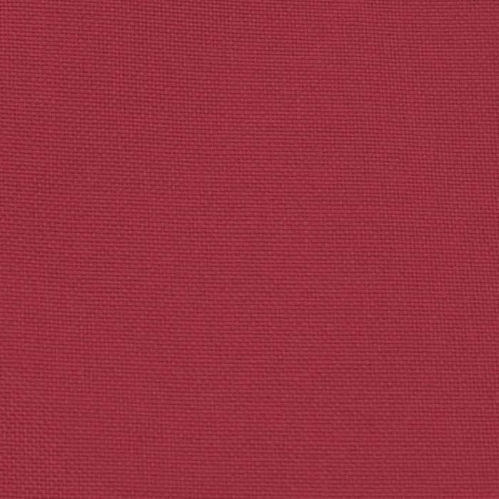 Poltrona Cabriolet con Poggiapiedi Rosso Vino in Tessuto 356434