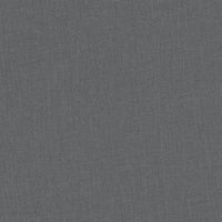 Poltrona Cabriolet con Poggiapiedi Grigio Scuro in Tessuto 356437