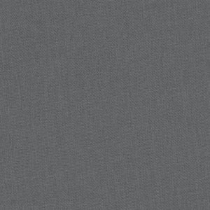 Poltrona Cabriolet con Poggiapiedi Grigio Scuro in Tessuto 356437