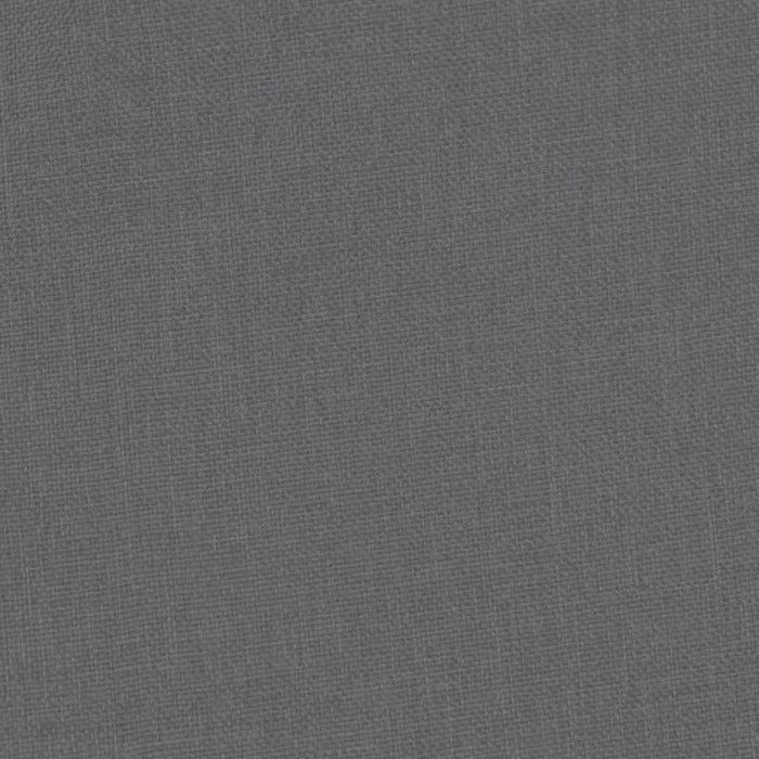 Poltrona Cabriolet con Poggiapiedi Grigio Scuro in Tessuto 356437