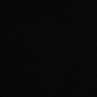 Poltrona Cabriolet con Poggiapiedi Nera in Tessuto 356439