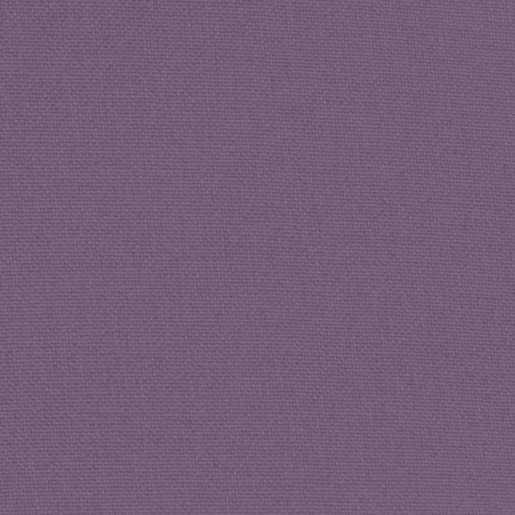 Poltrona Cabriolet con Poggiapiedi Viola in Tessuto 356440