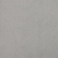 Poltrona Cabriolet con Poggiapiedi Grigio Chiaro in Velluto 356449