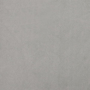 Poltrona Cabriolet con Poggiapiedi Grigio Chiaro in Velluto 356449