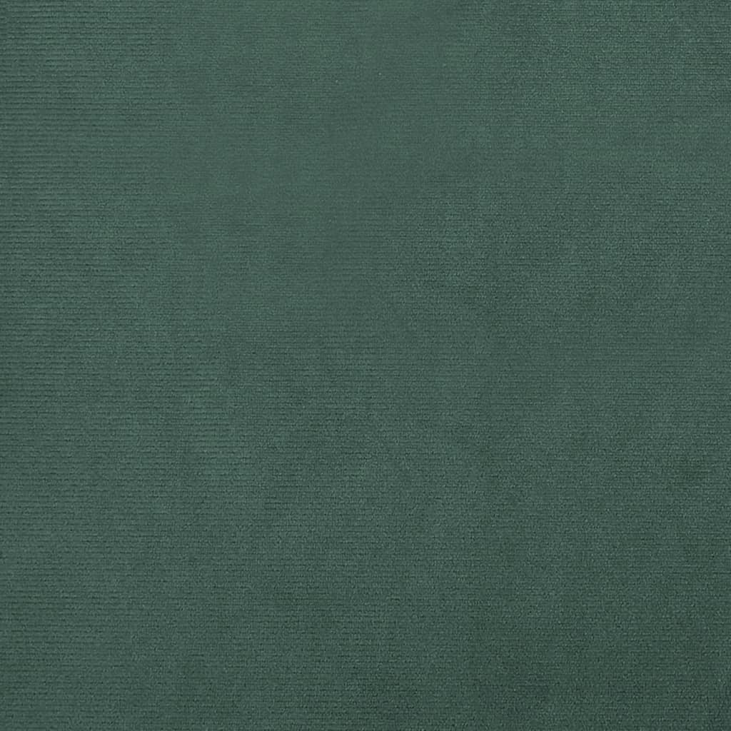 Poltrona Cabriolet Verde Scuro in Velluto 356472