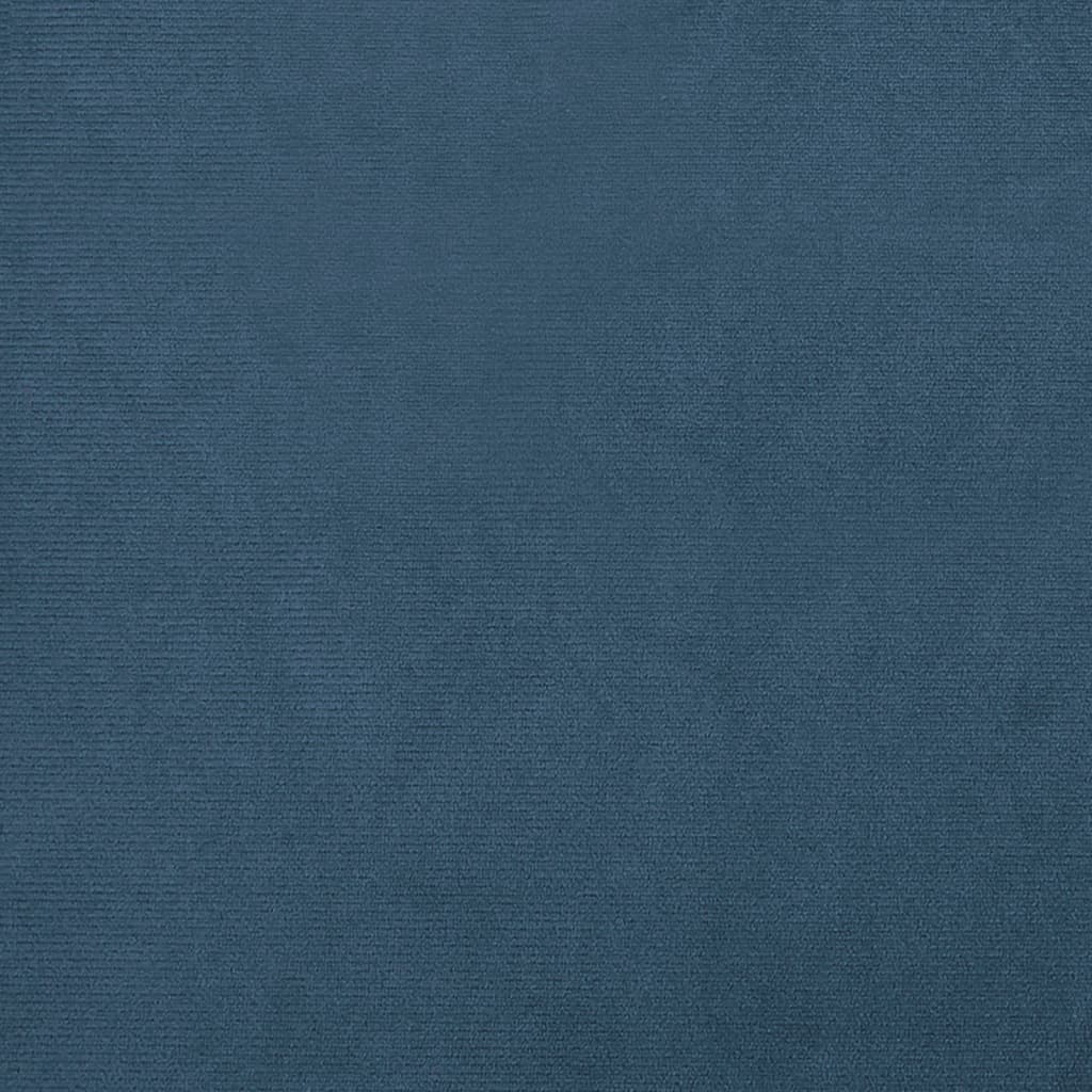 Poltrona Cabriolet Blu Scuro in Velluto 356473