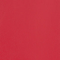 vidaXL Poltrona a Pozzetto con Poggiapiedi Rossa in Similpelle