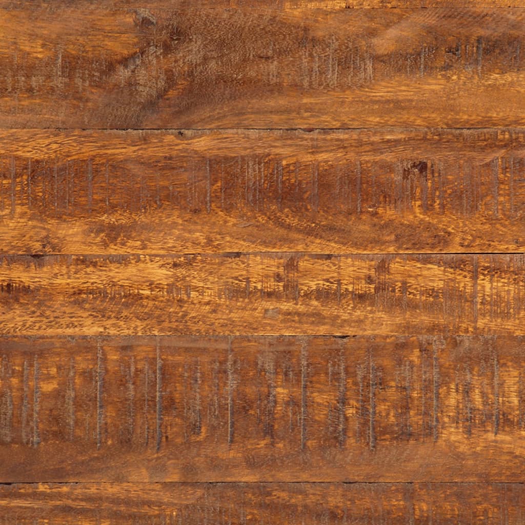 Tavolo da Pranzo ambra 120x60x76 cm in Legno Massello di Mango