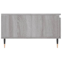 Tavolino da Salotto Grigio Sonoma 90x60x35 cm Legno Multistrato 827058